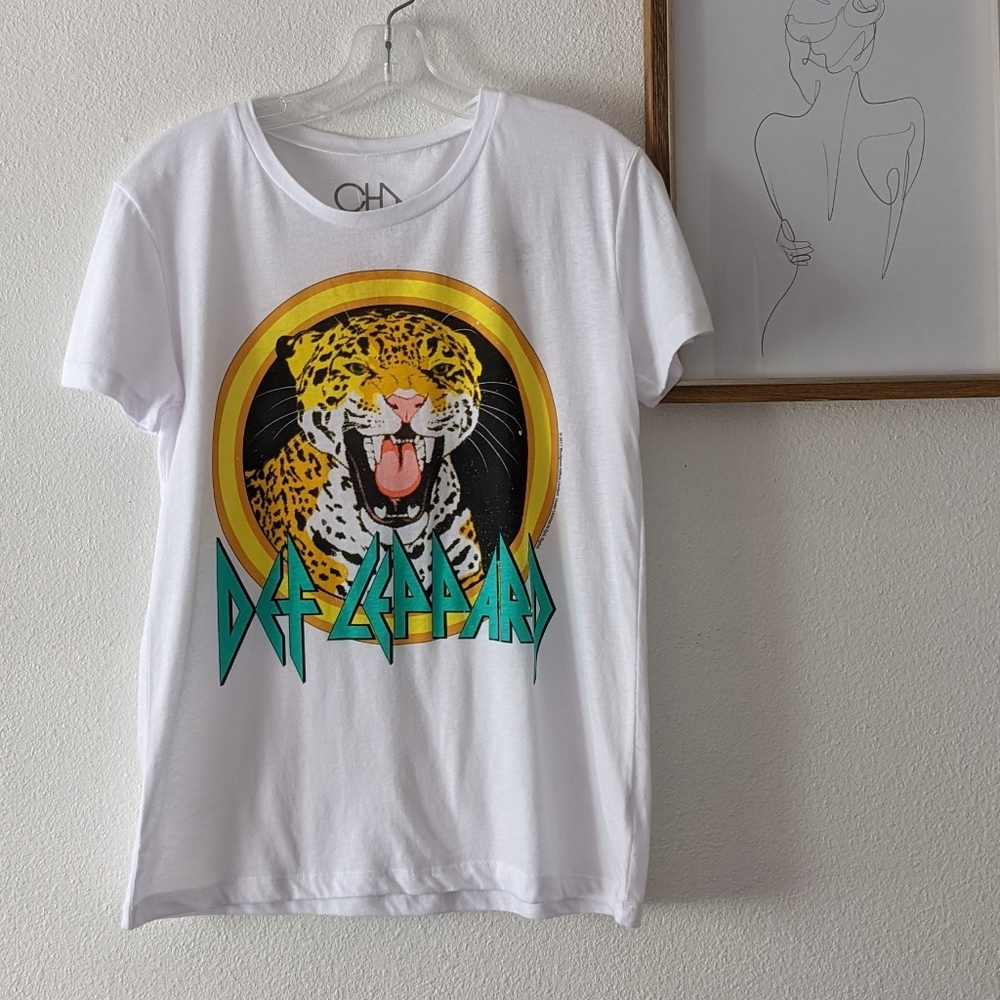 {Chaser} Brand New Def Leppard Band Tee
